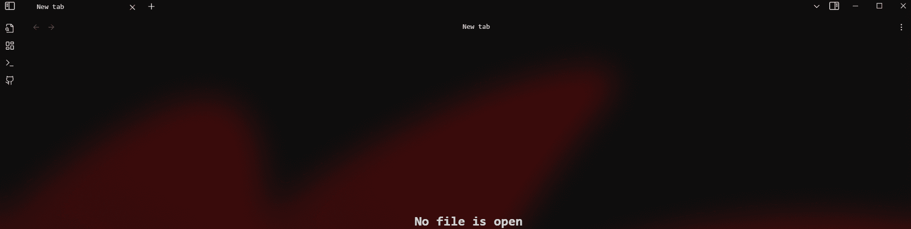 Obsidian note-taking application with transparency effects Obsidian note-taking application with transparency effects